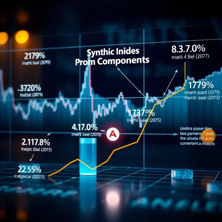Visual representation of synthetic indices combining multiple variables into a single comprehensive indicator
