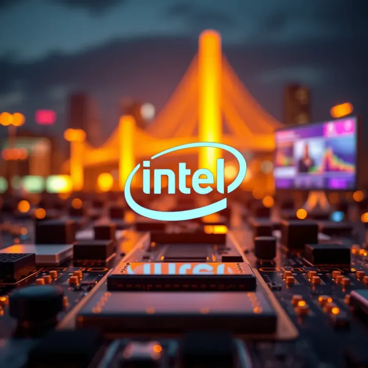 Illustration of technology sector growth impacting Intel's investment opportunities