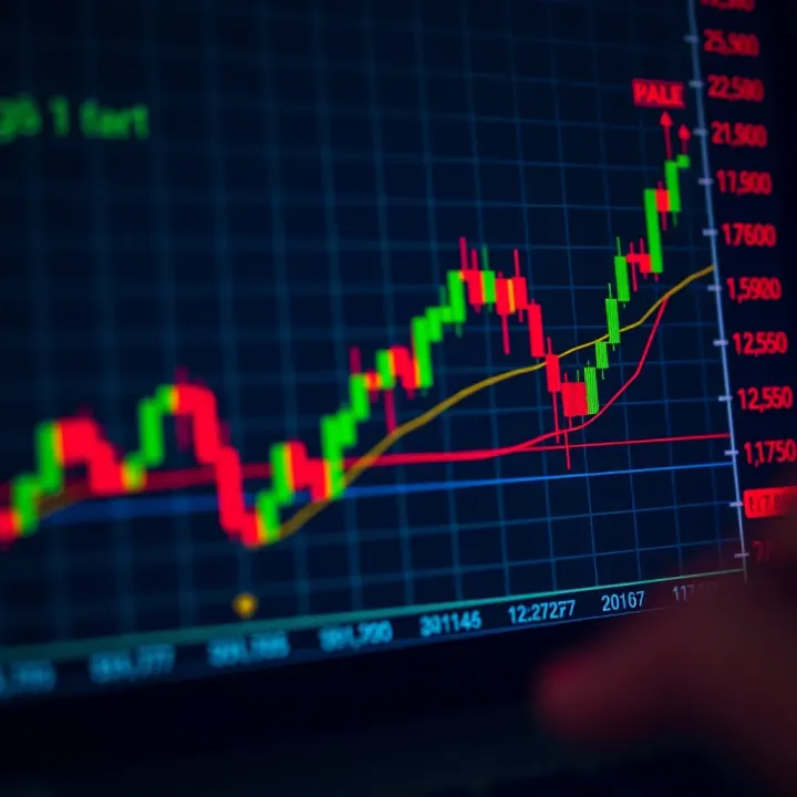 Advanced Strategies and Risk Management in Trading Graph illustrating advanced trading strategies and risk management techniques