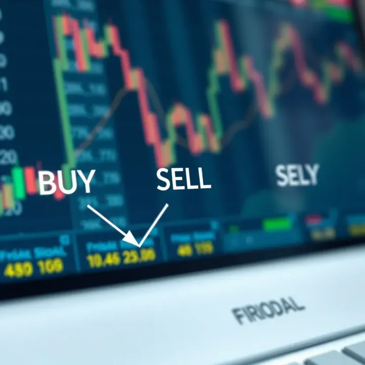 Common Types of Trading Signals in Financial Markets Illustration of different types of trading signals like buy, sell, and hold with financial icons