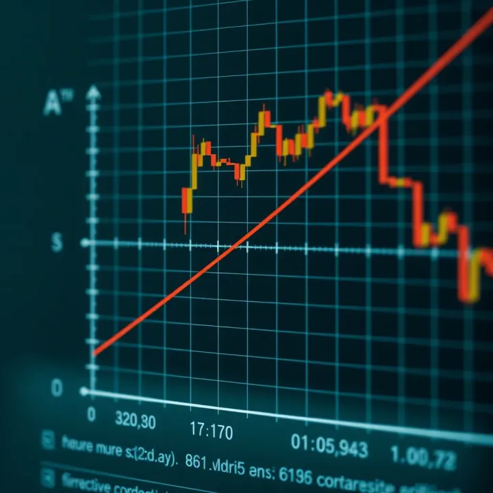 Graph depicting a function curve alongside its tangent line illustrating the concept of a derivative